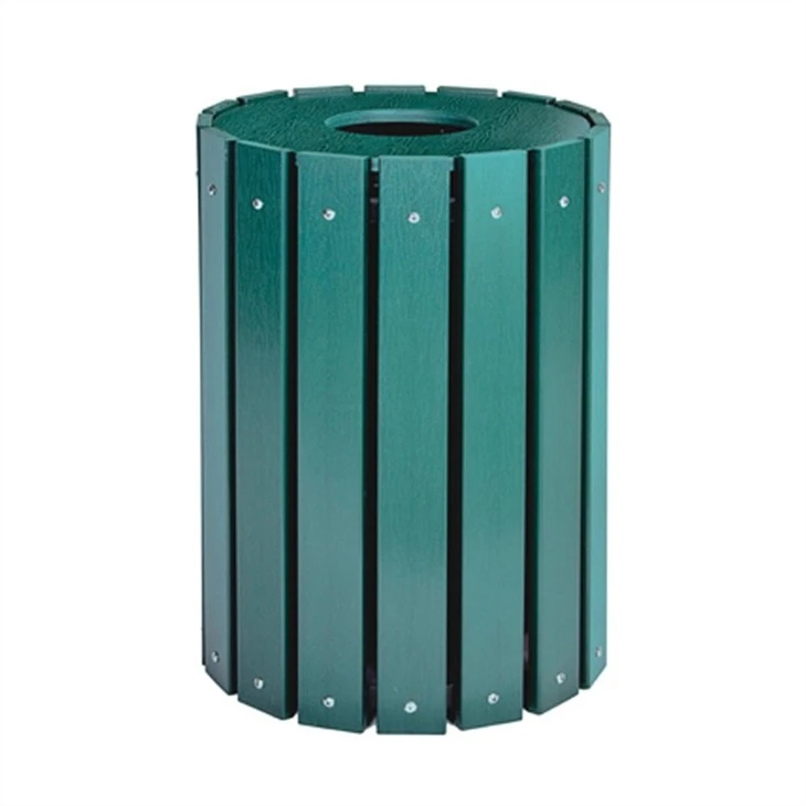 Round Trash Container